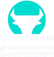 European Athletics Championships Birmingham 2026 logo
