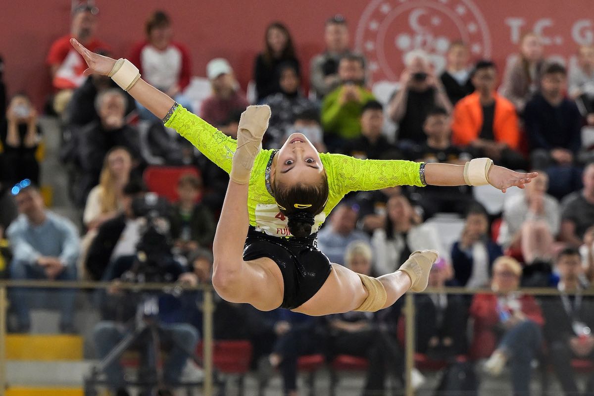 Junior Artistic Gymnastics World Championships 2025 poster