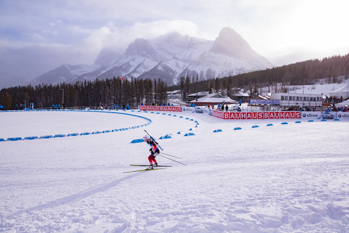 BMW IBU World Cup Canmore poster