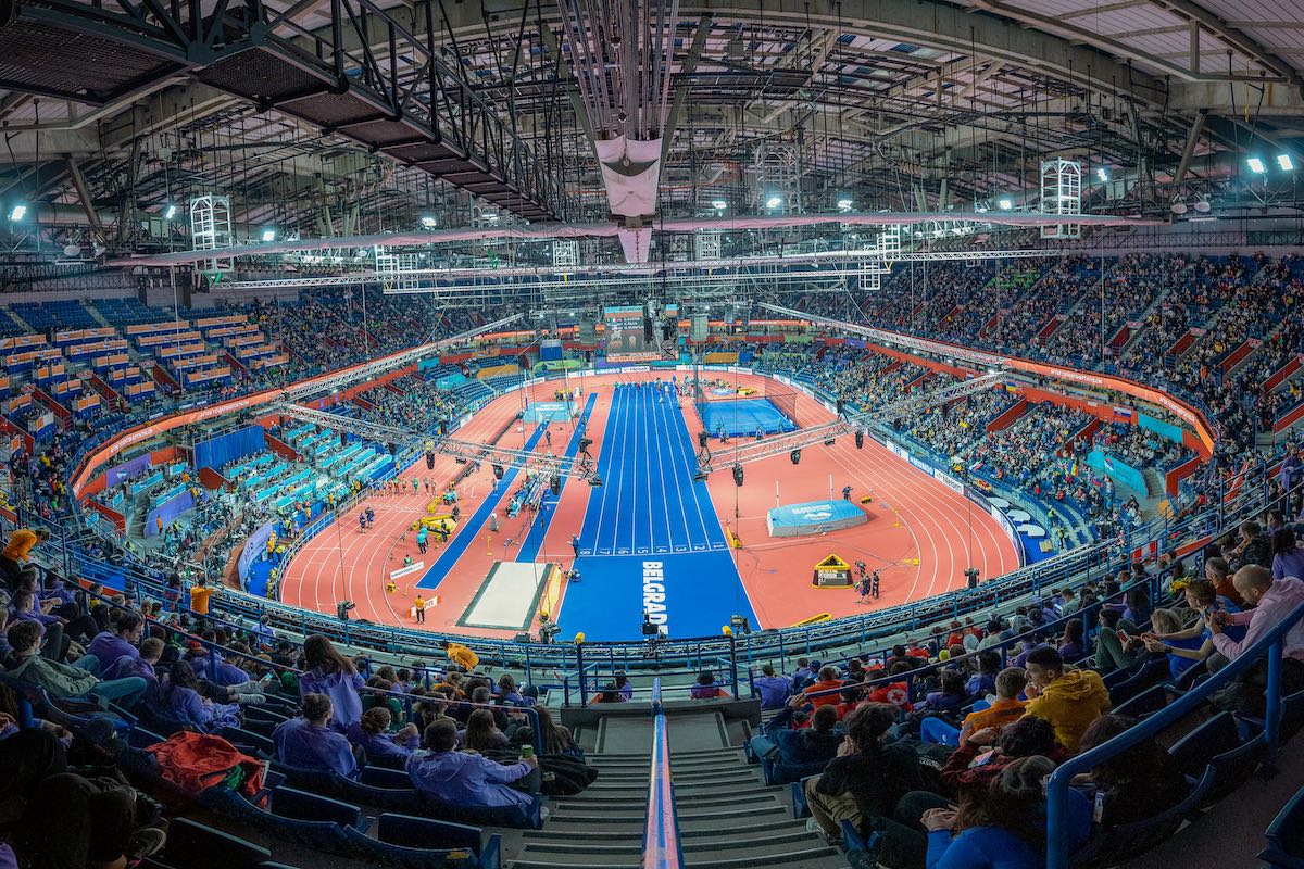 World Athletics Indoor Championships Nanjing 25 poster