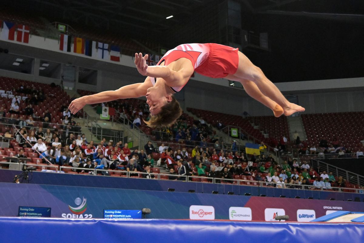 2025 Trampoline Gymnastics World Championships poster