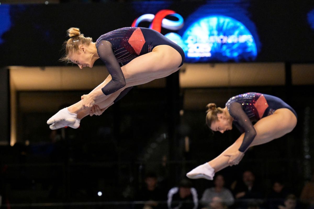 2026 FIG Trampoline World Cup Series Riccione poster