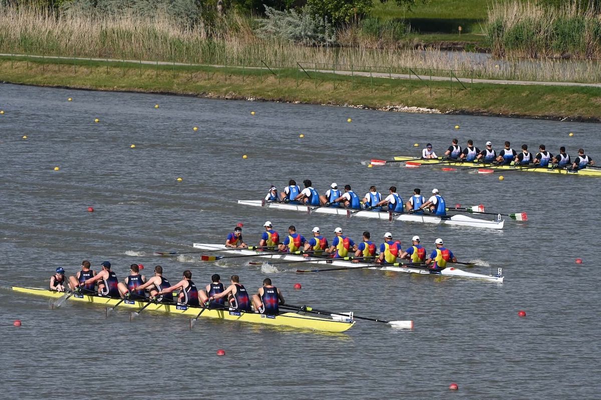 2025 European Rowing Championships poster