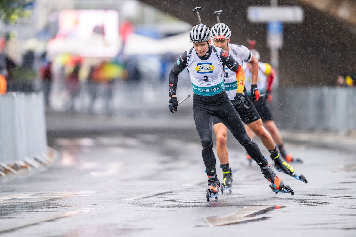 City Biathlon Dresden 2025 poster