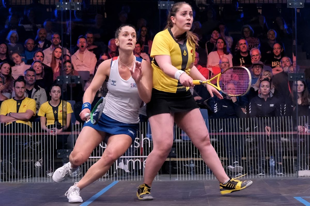 ESF European Team Division 1 & 2 Squash Championships 2024 poster