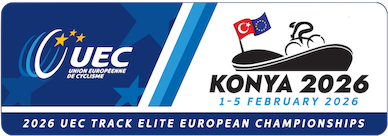2026 UEC Track Elite European Championships logo