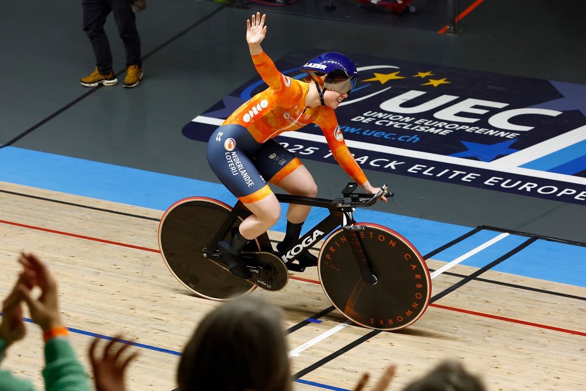 2026 UEC Track Elite European Championships poster