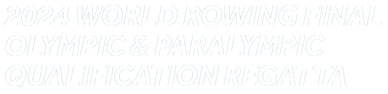 2024 World Rowing Final Olympic & Paralympic Qualification Regatta logo