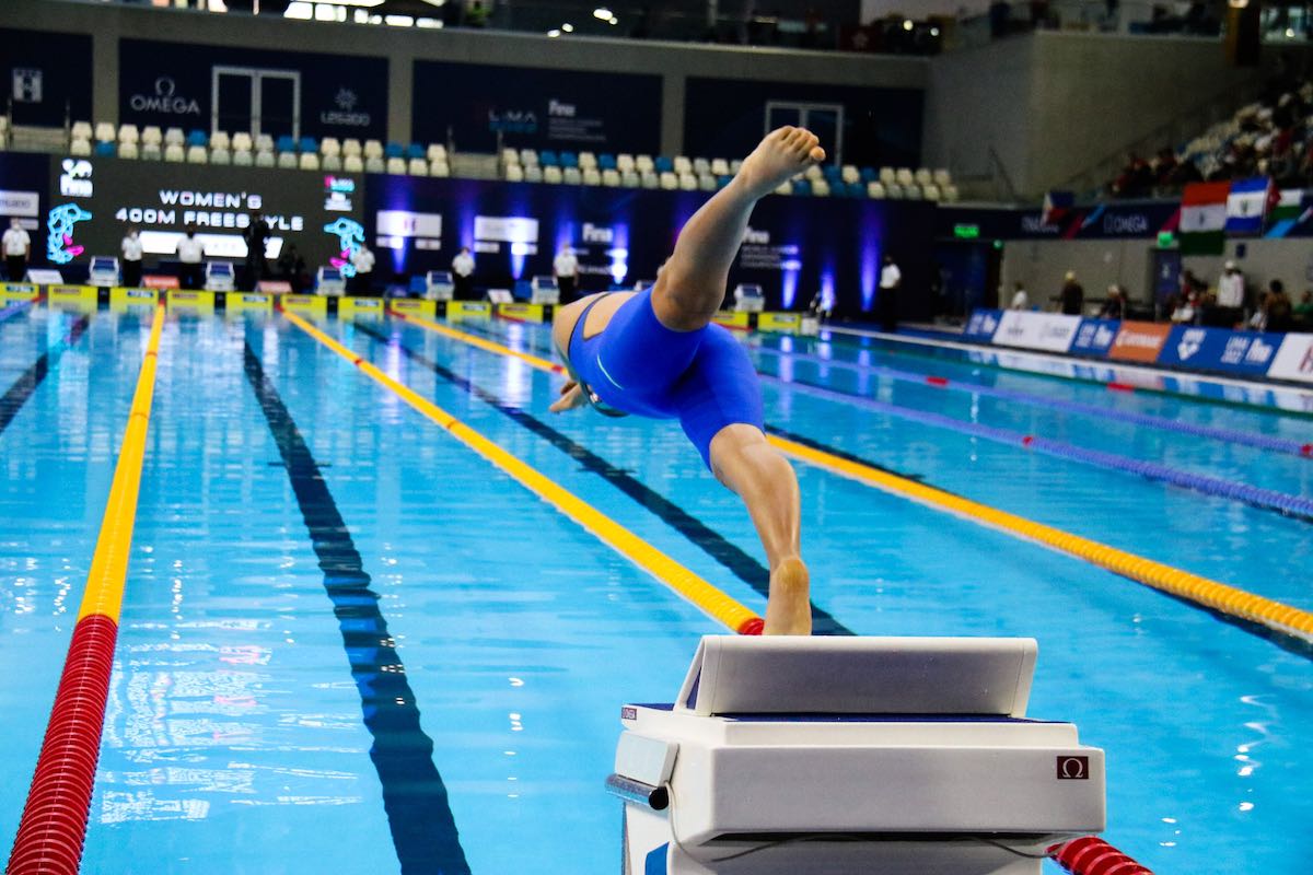 World Junior Swimming Championships 2025 poster