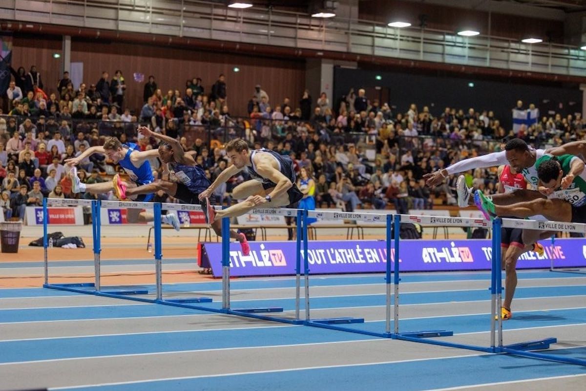 Meeting Indoor de Lyon 2025 poster