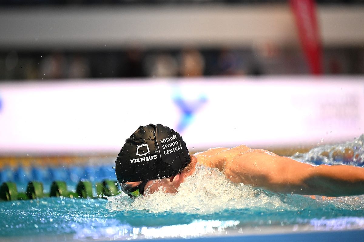 Open Lithuanian Swimming Championship poster