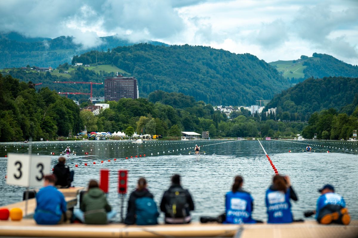 2025 World Rowing Cup Lucerne poster