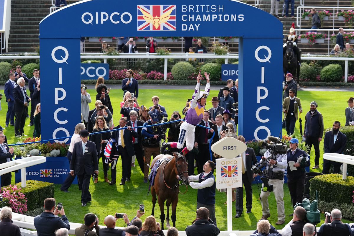 British Champions' Day poster