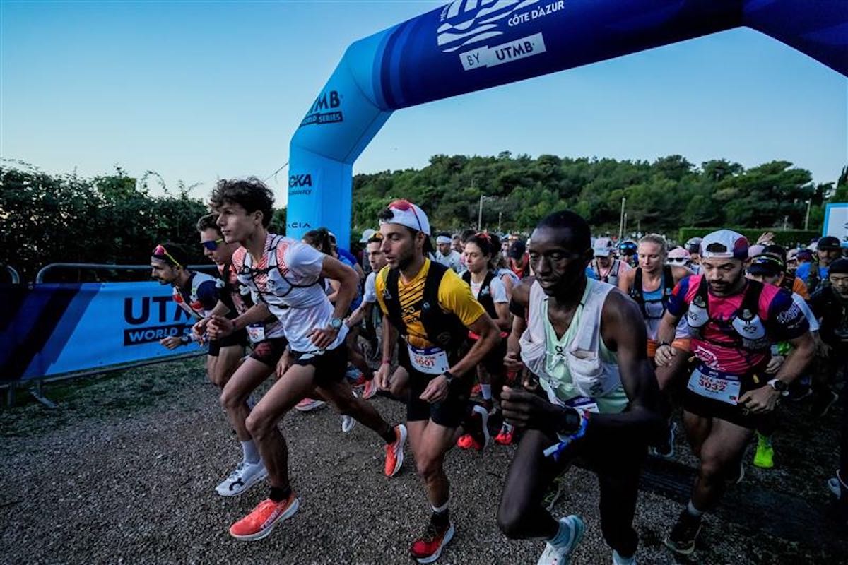 Nice Cote D'Azur by UTMB poster