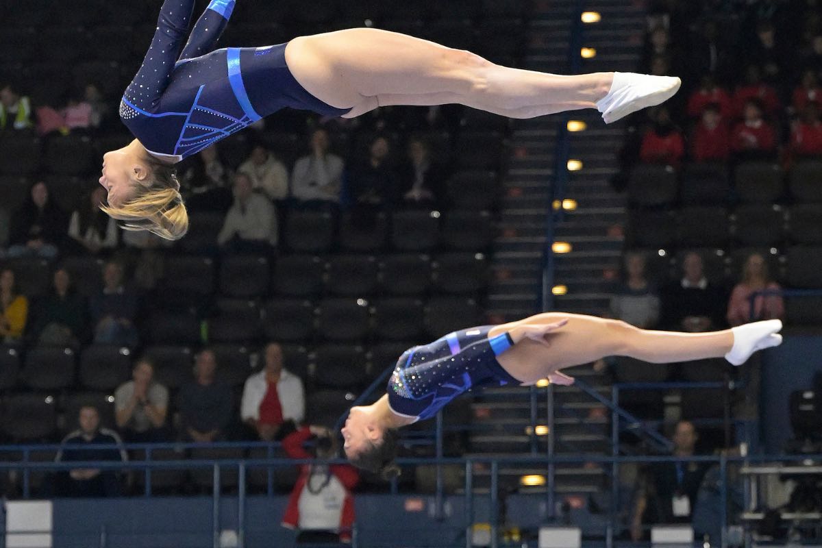 2026 FIG Trampoline World Cup Series Coimbra poster